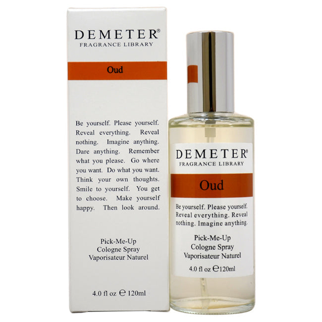 Demeter Oud by Demeter for Unisex - 4 oz Cologne Spray Image 1