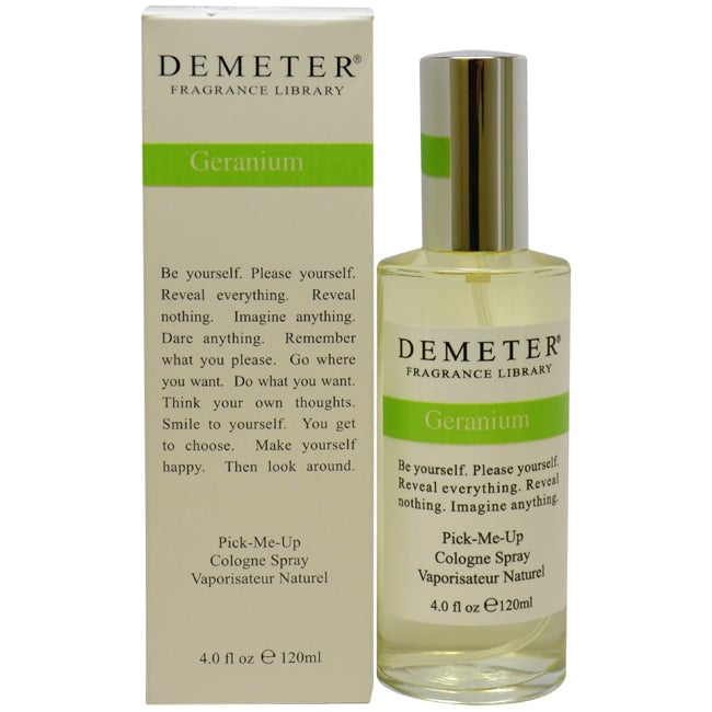 Demeter Geranium by Demeter for Women - 4 oz Cologne Spray Image 1