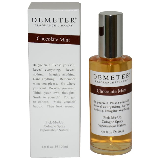 Demeter Chocolate Mint by Demeter for Unisex - 4 oz Cologne Spray Image 1