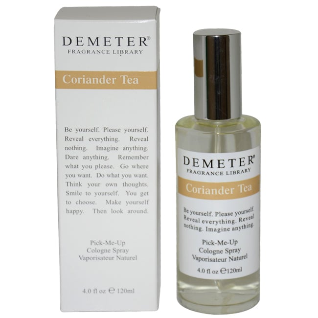 Demeter Coriander Tea by Demeter for Unisex - 4 oz Cologne Spray Image 1