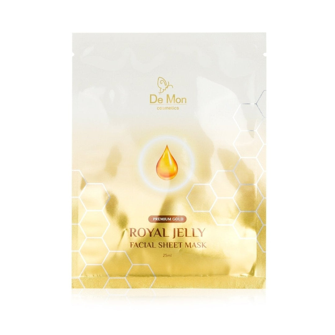 DeMon Gold Royal Jelly Facial Sheet Mask 5x25ml/0.8oz Image 4