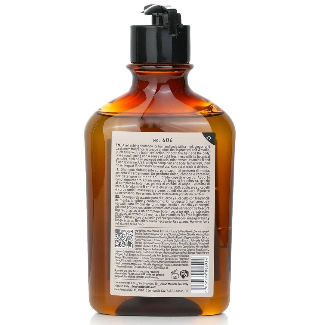 Depot No. 606 Sport Hair and Body Shampoo 250ml/8.4oz Image 3