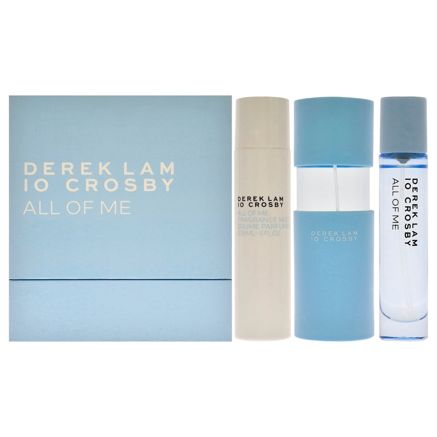 Derek Lam All of Me by Derek Lam for Women - 3 Pc Gift Set 3.4oz EDP Spray 10ml EDP Spray 8oz Fragrance Mist Image 1