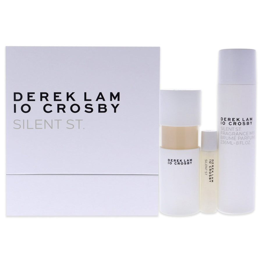 Derek Lam Silent St Spring by Derek Lam for Women - 3 Pc Gift Set 3.4oz EDP Spray 10ml EDP Spray 8oz Fragrance Mist Image 1