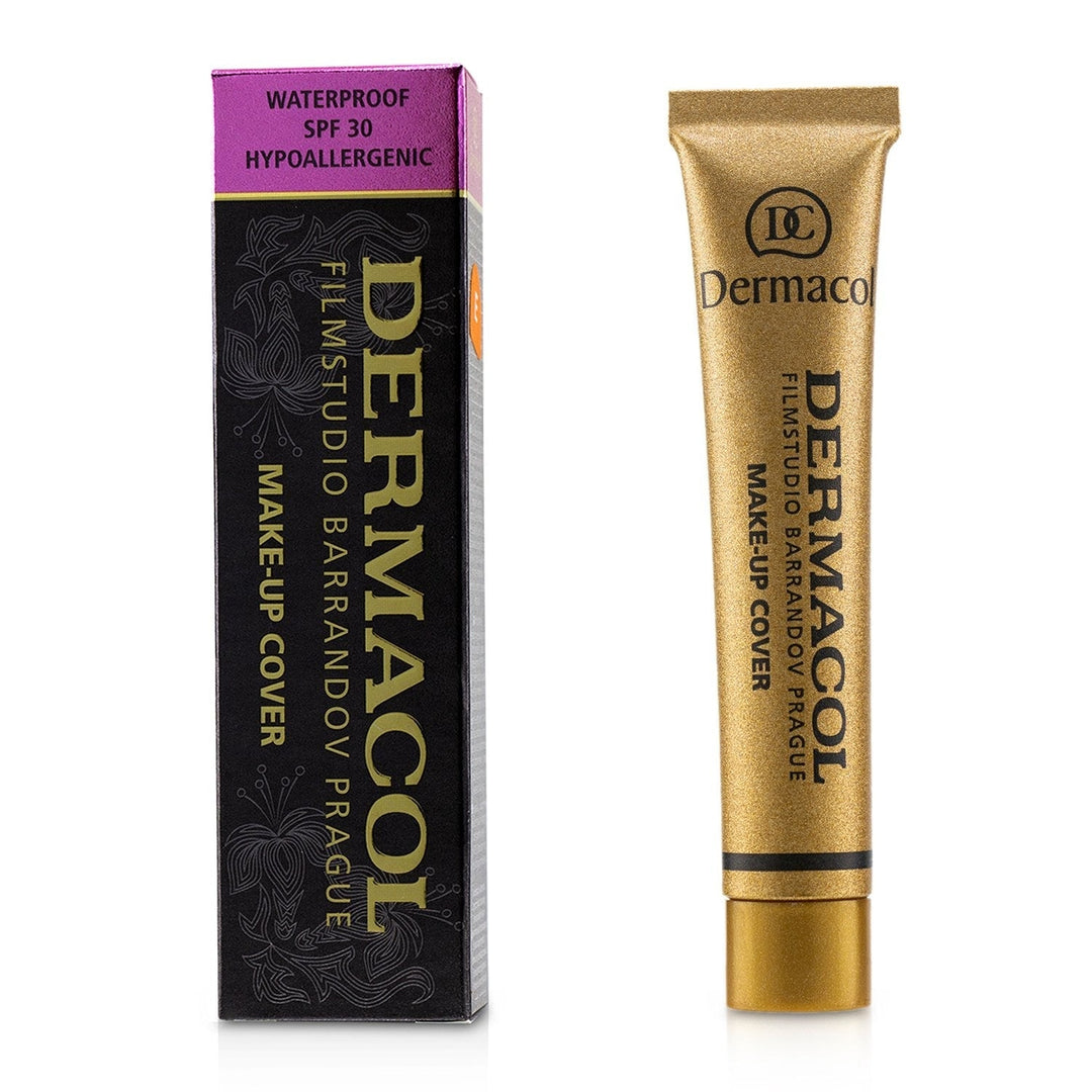 Dermacol Make Up Cover Foundation SPF 30 - 207 (Very Light Beige With Apricot Undertone) 30g/1oz Image 2