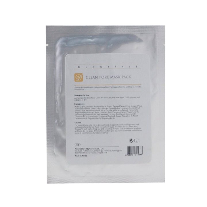 Dermaheal Clean Pore Mask Pack 22g/0.7oz Image 1