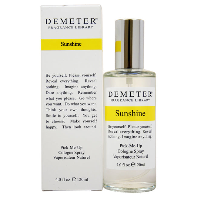 Demeter Sunshine by Demeter for Unisex - 4 oz Cologne Spray Image 1