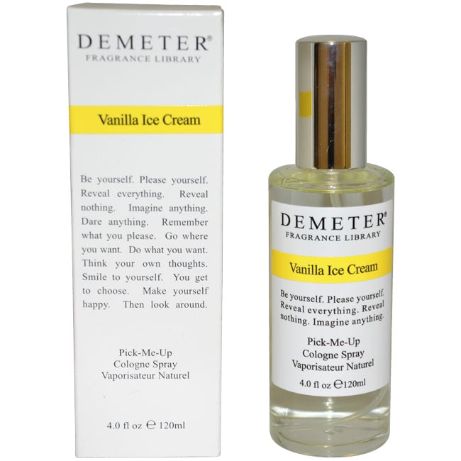 Demeter Vanilla Ice Cream by Demeter for Women - 4 oz Cologne Spray Image 1