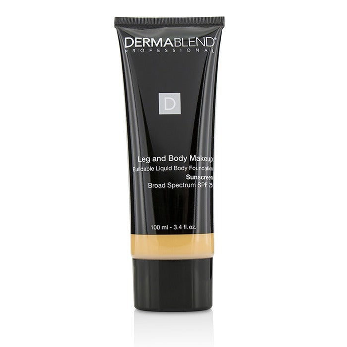 Dermablend Leg and Body Make Up Buildable Liquid Body Foundation Sunscreen Broad Spectrum SPF 25 - Light Sand 25W Image 2