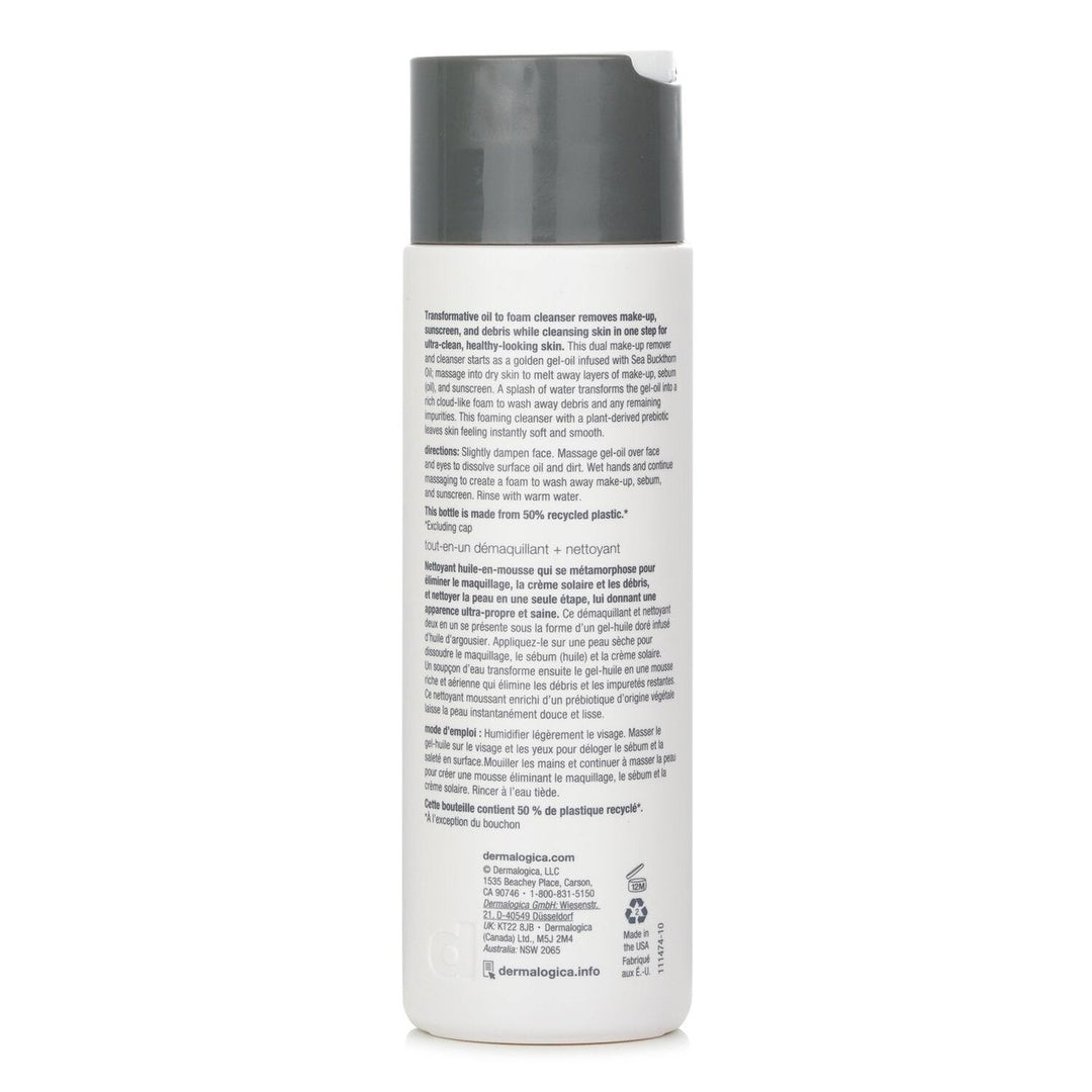 Dermalogica Oil To Foam Total Cleanser 250ml/8.4oz Image 3