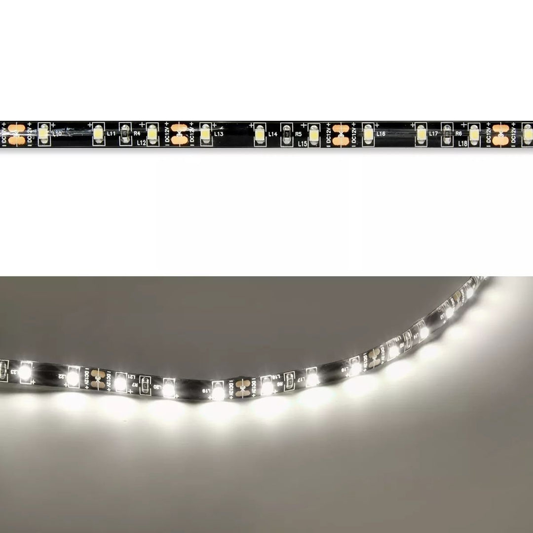 24inch 12V DC LED Strip Lights Neutral White Waterproof IP65 for RV and Home Image 1