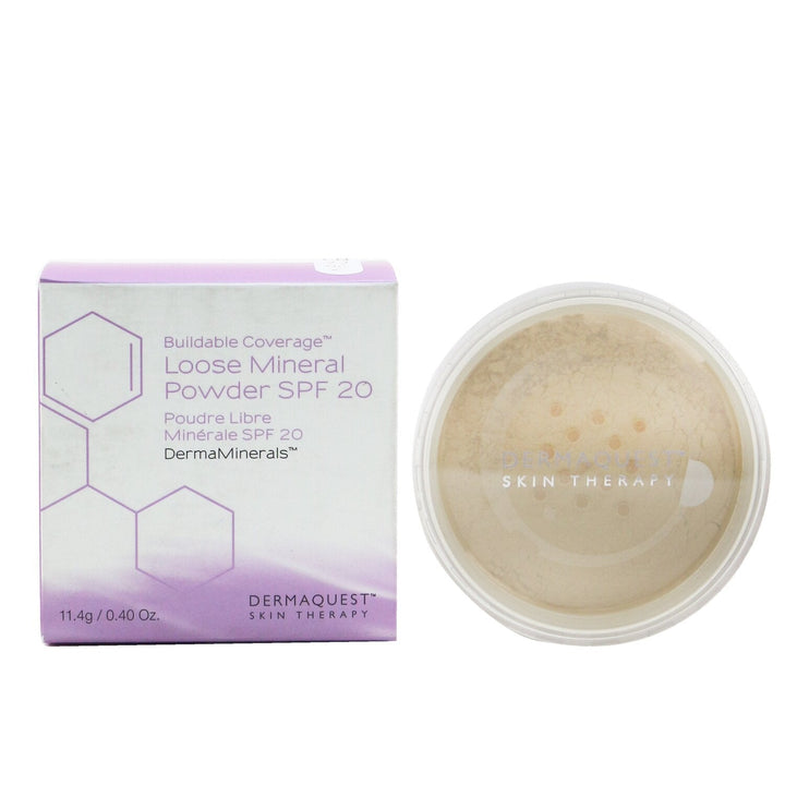 DermaQuest DermaMinerals Buildable Coverage Loose Mineral Powder SPF 20 - 1C 11.4g/0.4oz Image 8