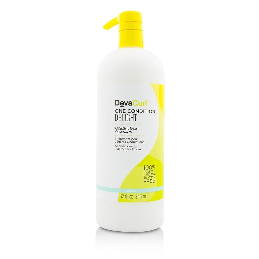 DevaCurl One Condition Delight (Weightless Waves Conditioner - For Wavy Hair) 355ml/12oz Image 4