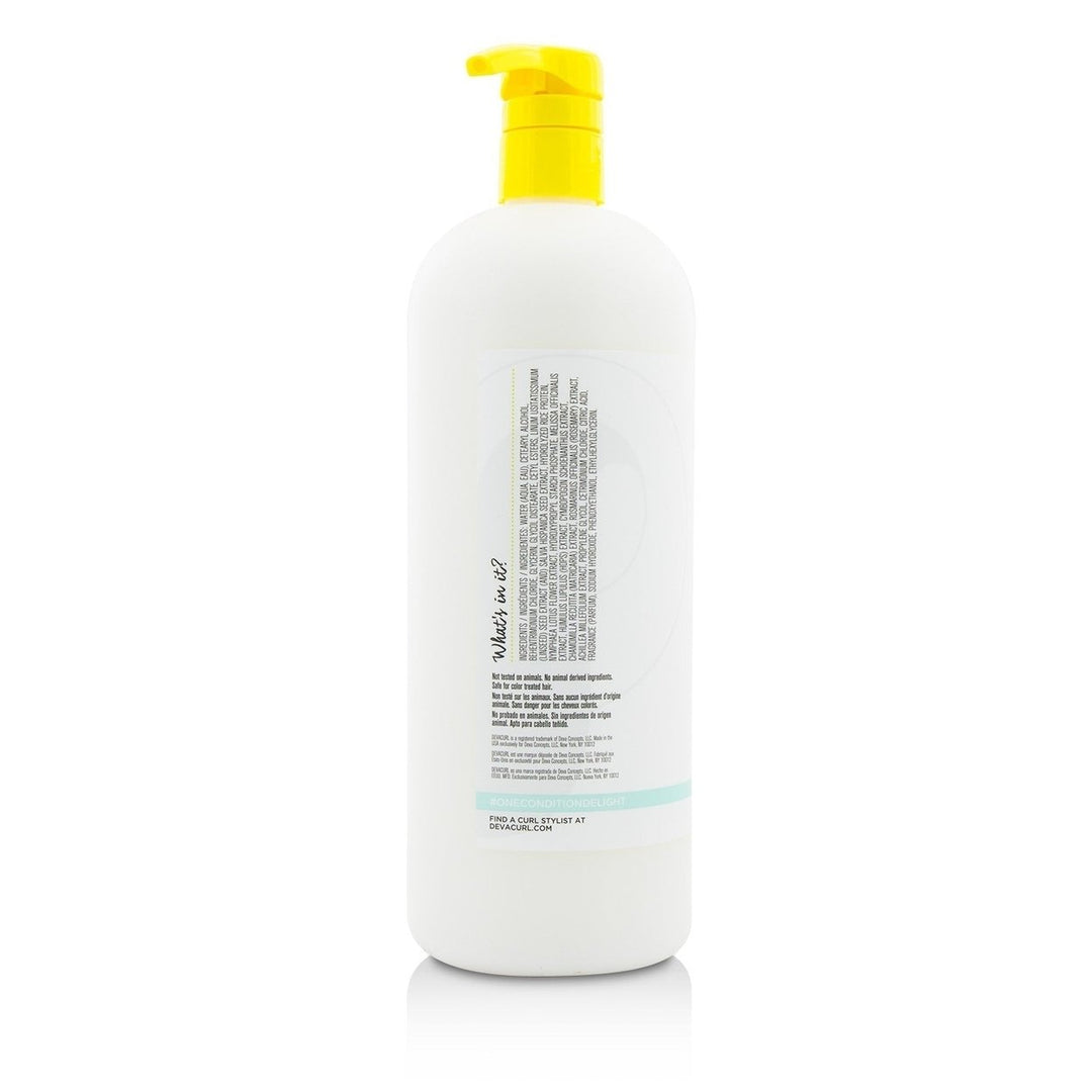 DevaCurl One Condition Delight (Weightless Waves Conditioner - For Wavy Hair) 355ml/12oz Image 4