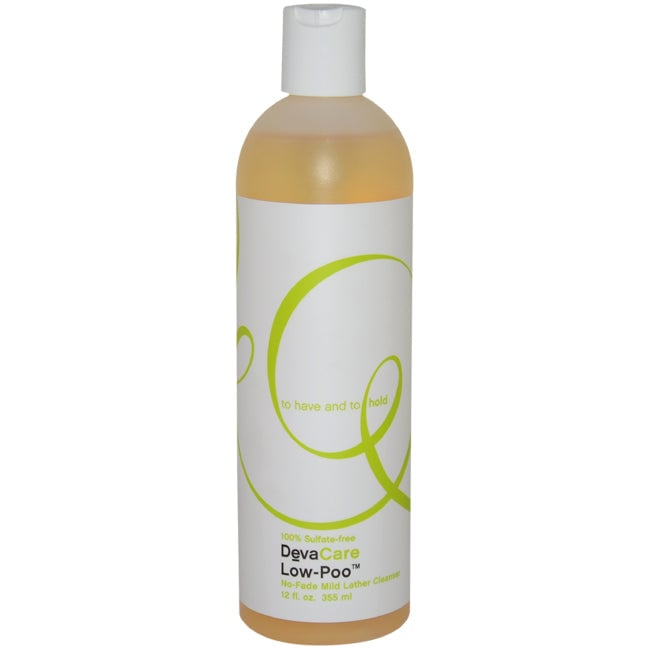 DevaCurl DevaCare Low-Poo No-Fade Mild Lather Cleanser by DevaCurl for Unisex - 12 oz Cleanser Image 1