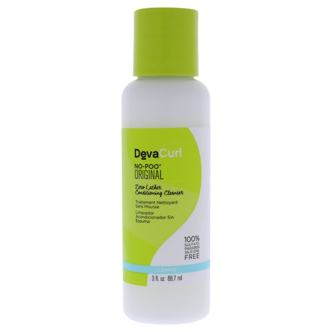 DevaCurl DevaCurl No-Poo Zero Lather Conditioning Cleanser by DevaCurl for Unisex - 3 oz Cleanser Image 1