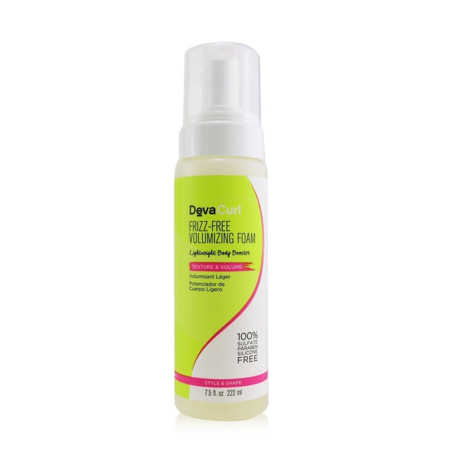 DevaCurl Frizz-Free Volumizing Foam (Lightweight Body Booster - Texture and Volume) 222ml/7.5oz Image 1