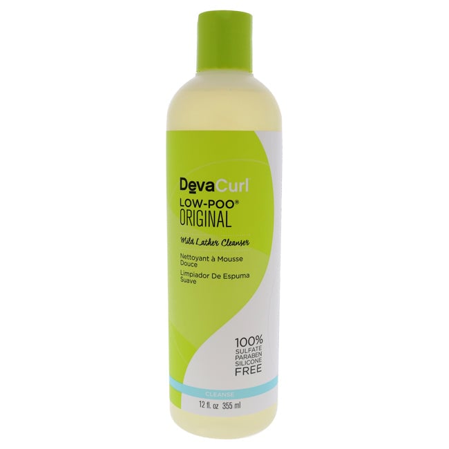 DevaCurl Low-Poo Original Mild Lather Cleanser by DevaCurl for Unisex - 12 oz Cleanser Image 1