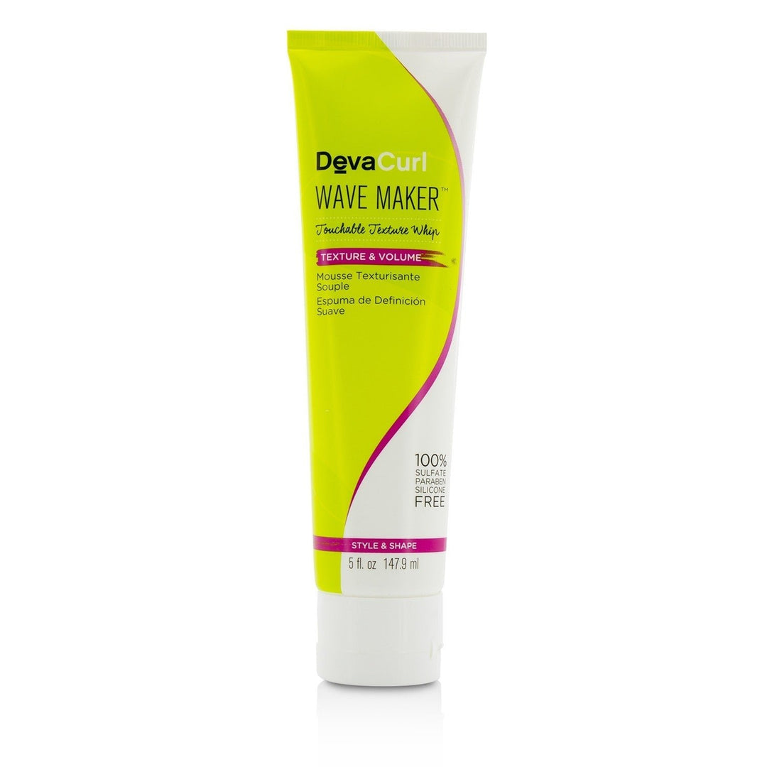 DevaCurl Wave Maker (Touchable Texture Whip - Texture and Volume) 147.9ml/5oz Image 1