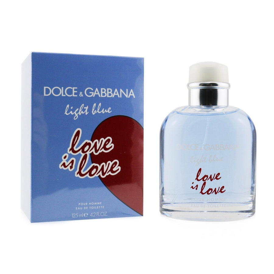 Dolce and Gabbana Light Blue Love Is Love Eau De Toilette Spray 125ml/4.2oz Image 1