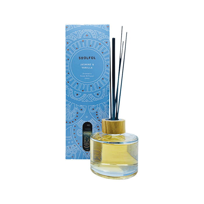 Distillery Fragrance House Reed Diffuser Soulful (Jasmine and Vanilla) 200ml Image 1