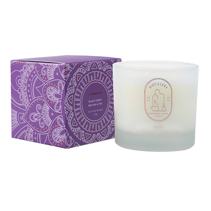 Distillery Fragrance House Soy Candle Goddess (Black Honey Nectar and Tea) 190g Image 1