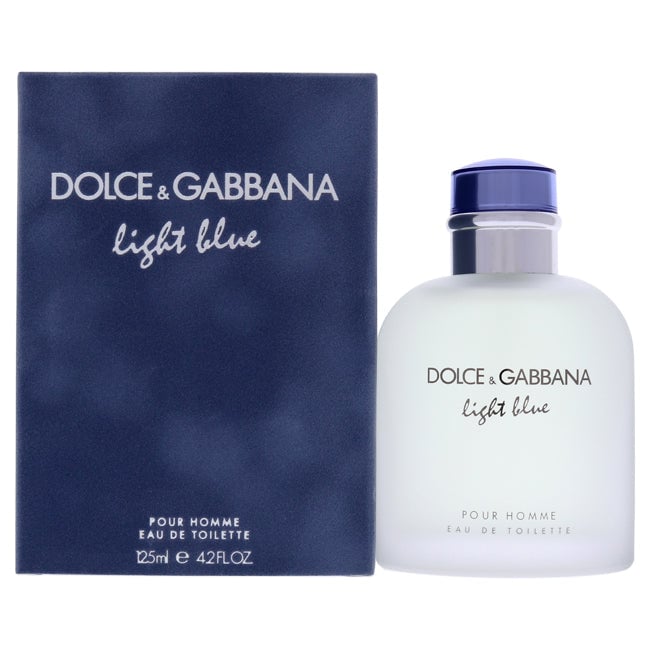 Dolce and Gabbana Light Blue by Dolce and Gabbana for Men - 4.2 oz EDT Spray Image 1