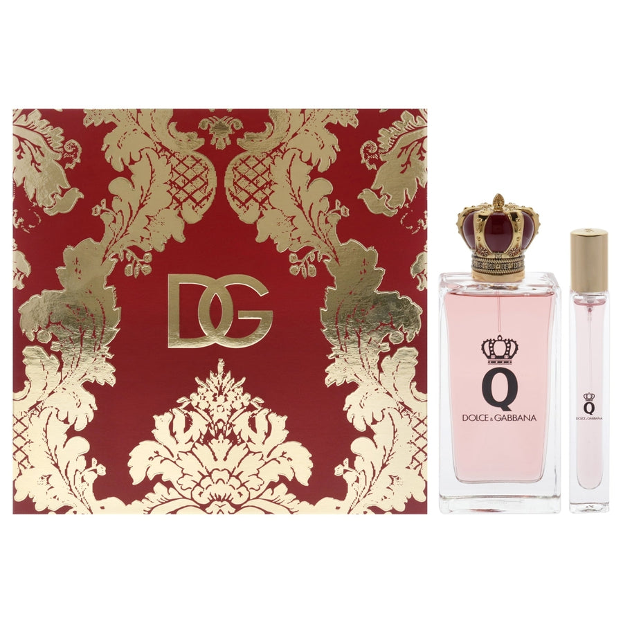 Dolce and Gabbana Q by Dolce and Gabbana for Women - 2 Pc Gift Set 3.3oz EDP Spray 0.33oz EDP Spray Image 1