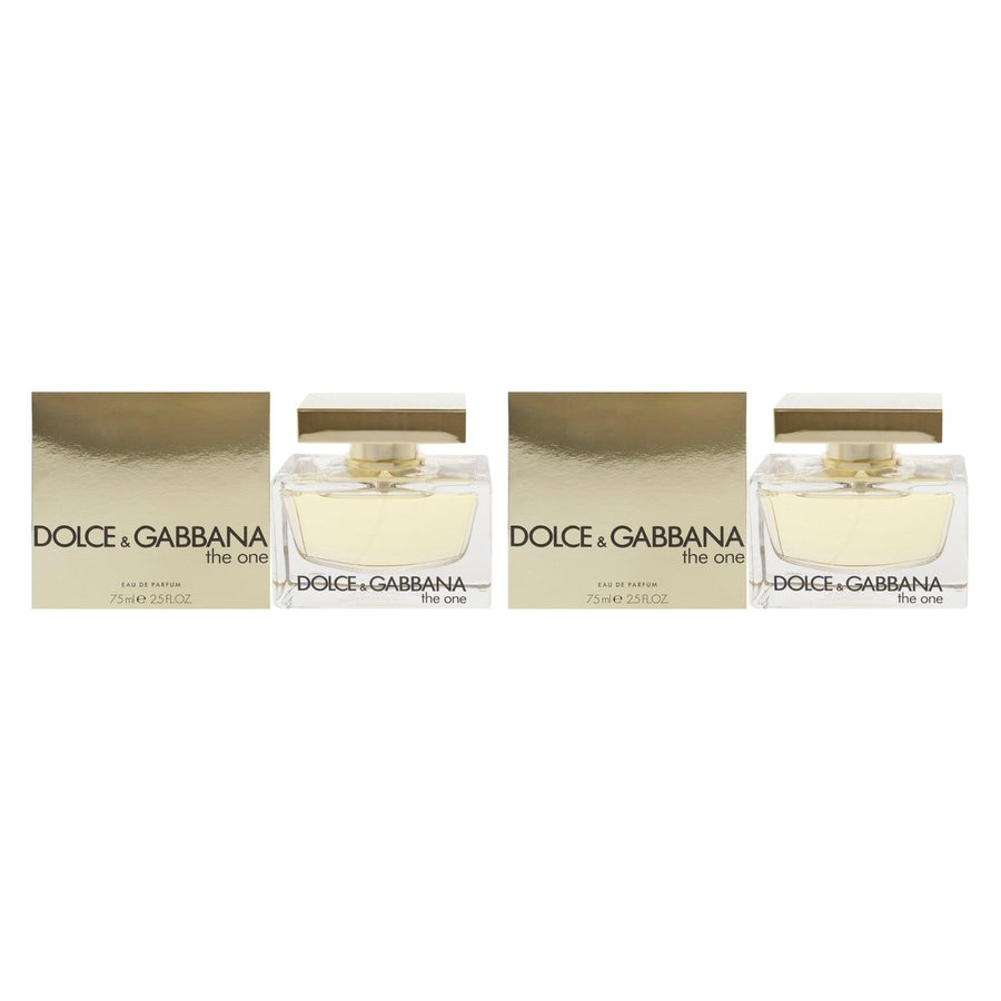 Dolce and Gabbana The One by Dolce and Gabbana for Women - 2.5 oz EDP Spray - Pack of 2 Image 1