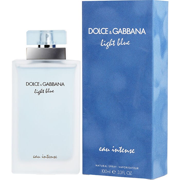 Dolce and Gabbana D and G Light Blue Eau Intense Eau De Parfum Spray 100ml/3.3oz Image 1