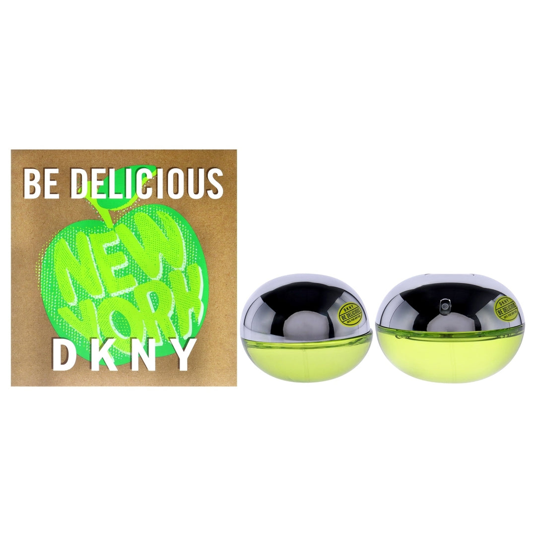 Donna Karan DKNY Be Delicious by Donna Karan for Women - 2 Pc Gift Set 3.4oz EDP Spray 1oz EDP Spray Image 1