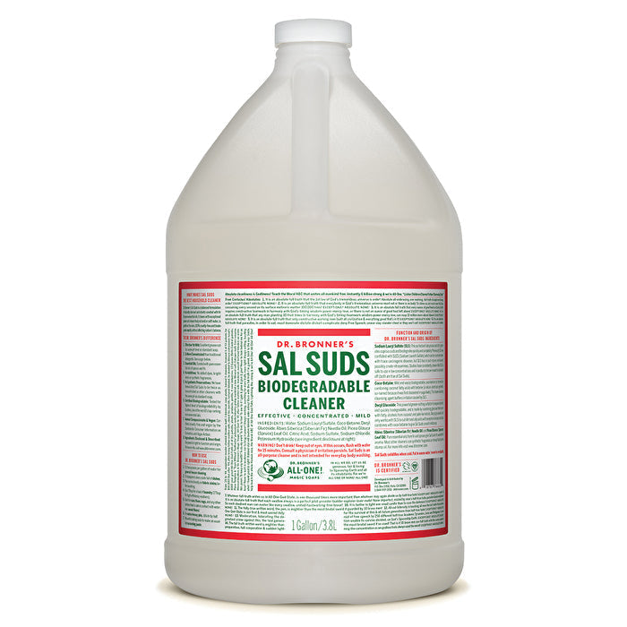 Dr. Bronners Sal Suds Biodegradable Cleaner 3780ml Image 1