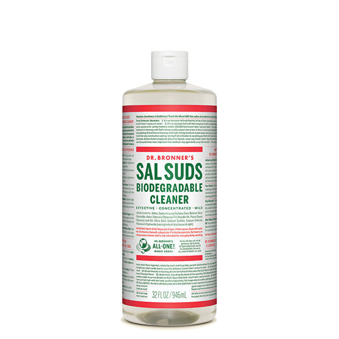 Dr. Bronners Sal Suds Biodegradable Cleaner 946ml Image 1