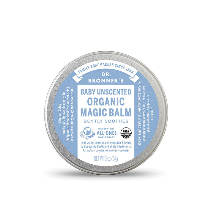 Dr. Bronners Organic Magic Balm Baby Unscented 57g Image 1