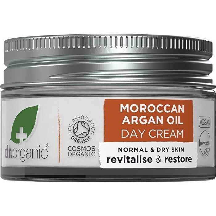 Dr Organic Day Cream Moroccan Argan Oil 50ml Image 1