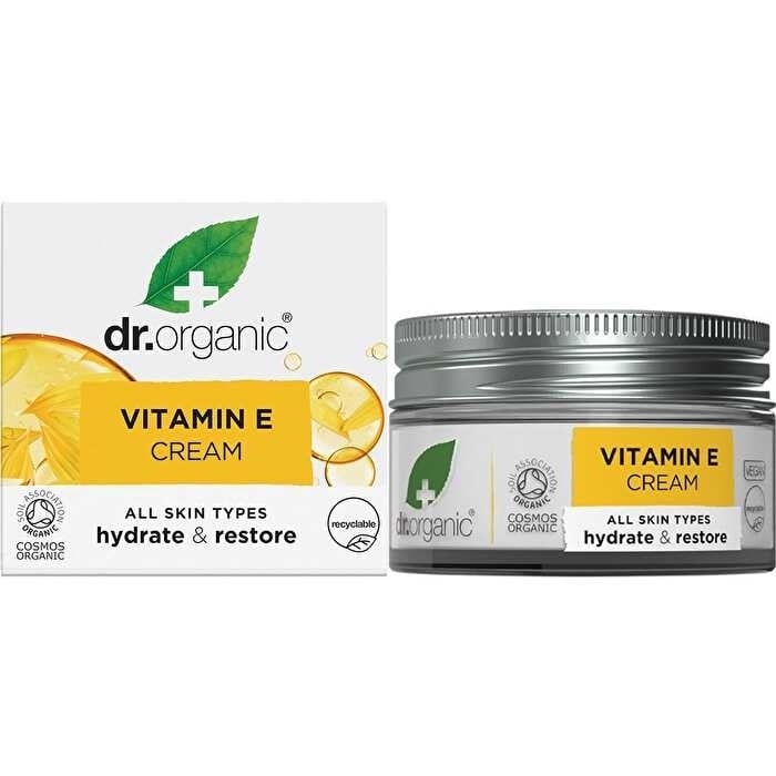 Dr Organic Cream Vitamin E 50ml Image 1