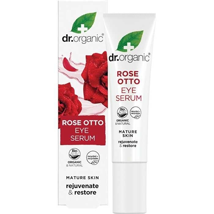 Dr Organic Eye Serum Rose Otto 15ml Image 1