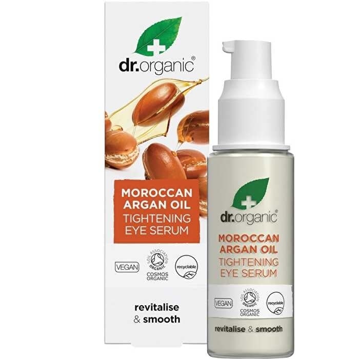 Dr Organic Eye Serum Tightening Organic Moroccan Argan Oil 30ml Image 1