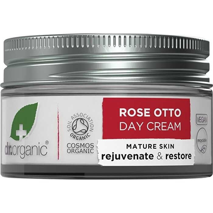 Dr Organic Day Cream Rose Otto 50ml Image 1