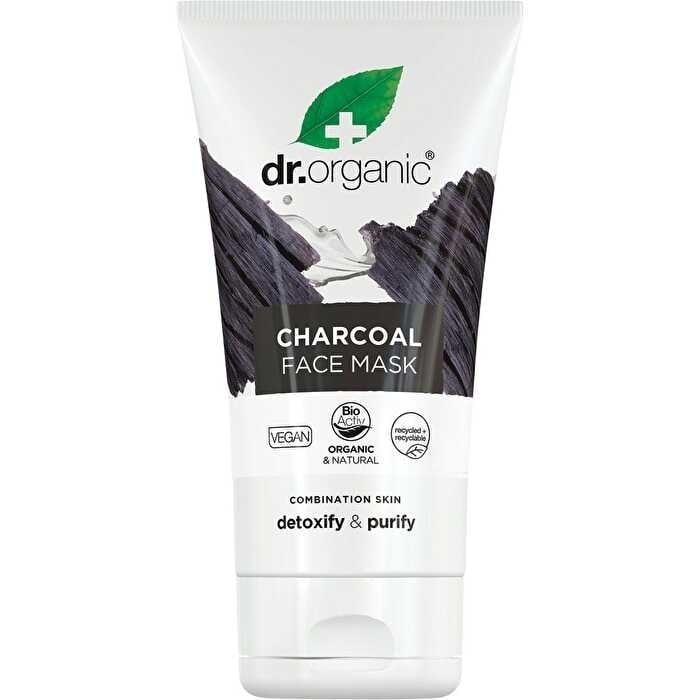 Dr Organic Face Mask Charcoal 125ml Image 1