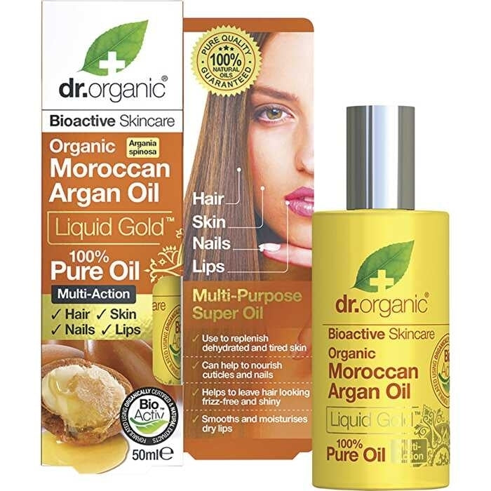 Dr Organic Pure Oil Organic Moroccan Argan Oil 50ml Image 1