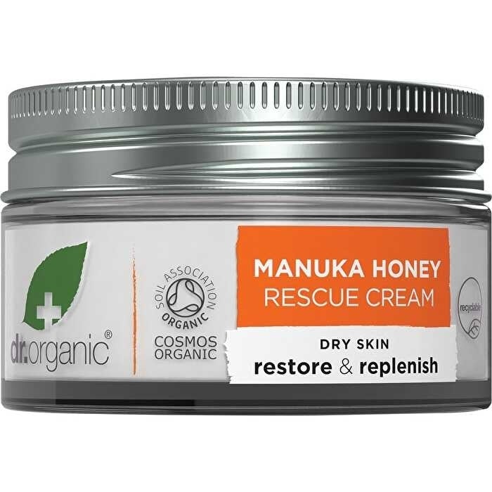 Dr Organic Rescue Cream Manuka Honey 50ml Image 1