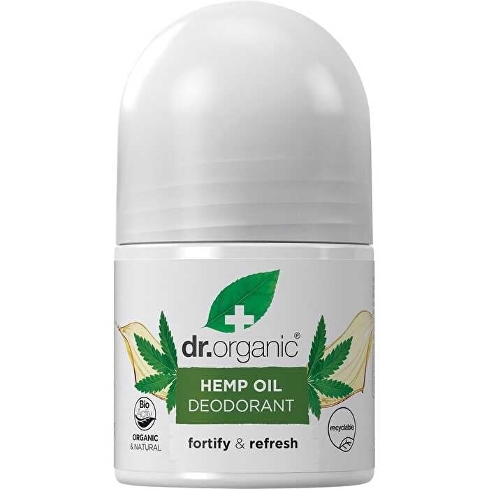 Dr Organic Roll-On Deodorant Hemp Oil 50ml Image 1