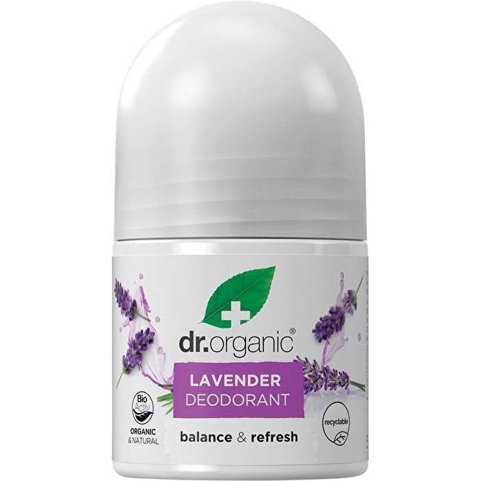 Dr Organic Roll-On Deodorant Lavender 50ml Image 1