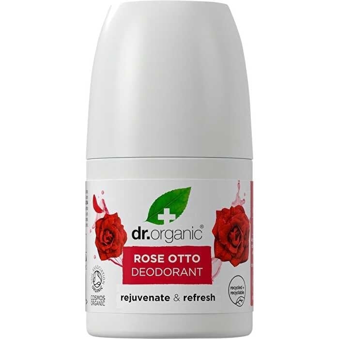 Dr Organic Roll-On Deodorant Rose Otto 50ml Image 1