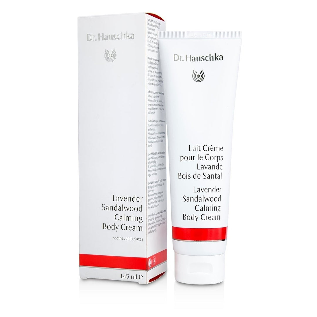 Dr. Hauschka Lavender Sandalwood Calming Body Cream - Soothes and Relaxes 145ml/4.9oz Image 1