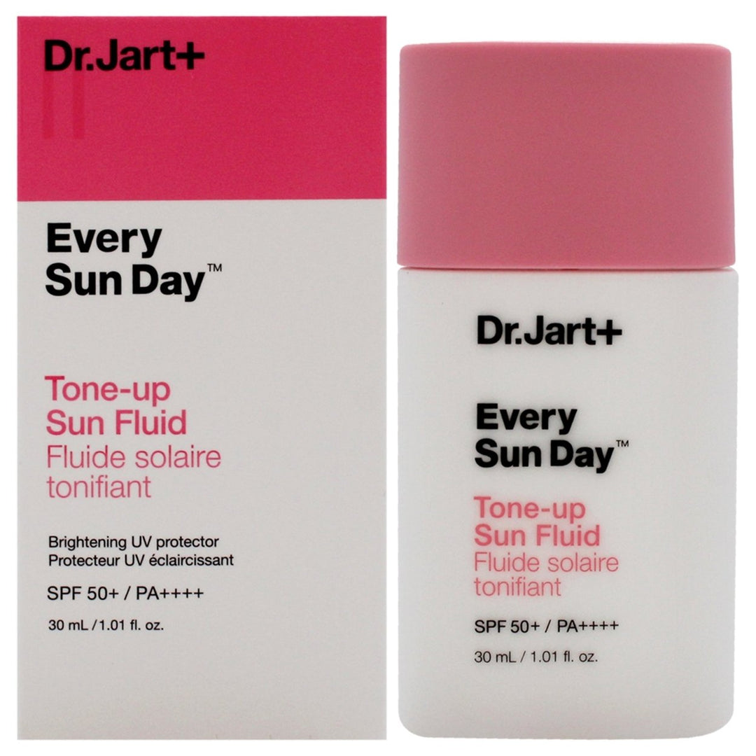 Dr. Jart+ Every Sun Day Tone-Up Sun Fluid SPF 50 by Dr. Jart+ for Unisex - 1.01 oz Sunscreen Image 1