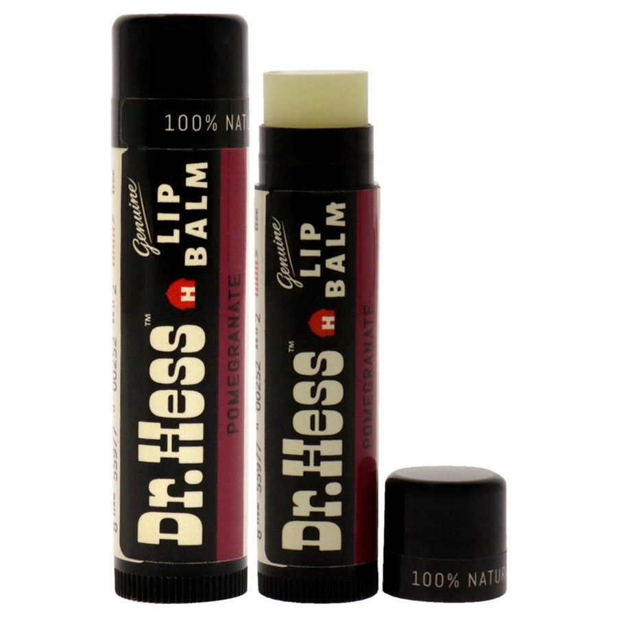 Dr. Hess Genuine Lip Balm - Pomegranate by Dr. Hess for Unisex - 0.15 oz Lip Balm Image 1