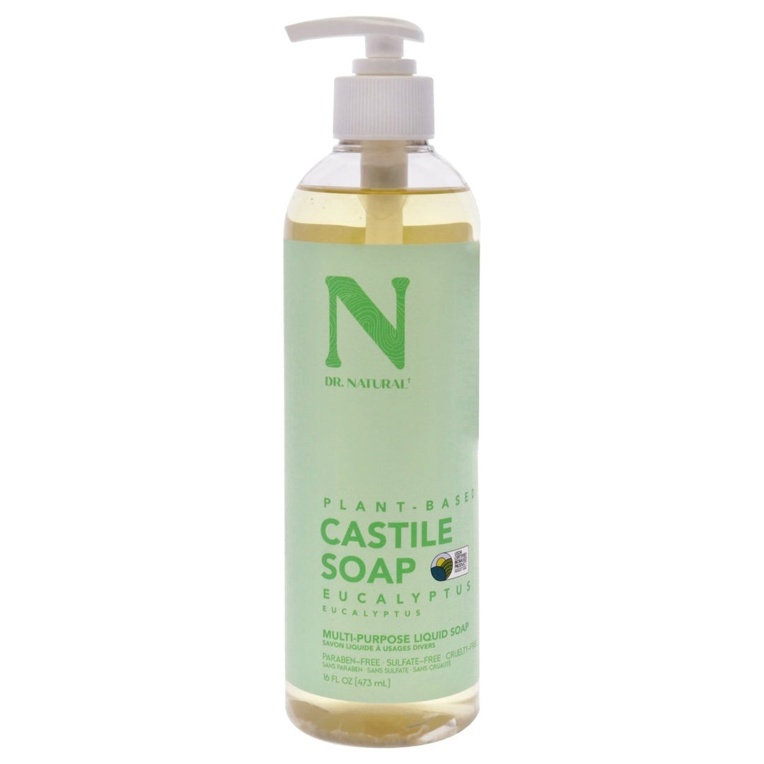 Dr. Natural Castile Liquid Soap - Eucalyptus by Dr. Natural for Unisex - 16 oz Soap Image 1