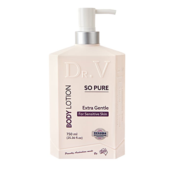 Dr. V Body Lotion So Pure (Extra Gentle for Sensitive Skin) 750ml Image 1